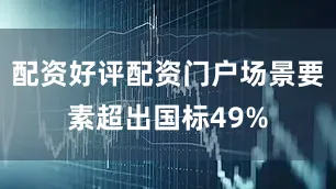 配资好评配资门户场景要素超出国标49%