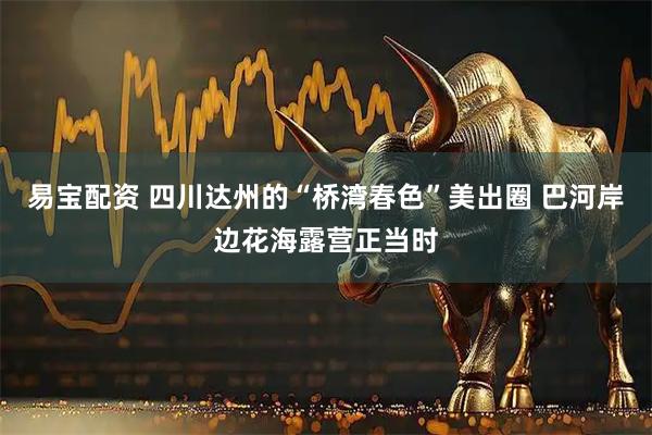 易宝配资 四川达州的“桥湾春色”美出圈 巴河岸边花海露营正当时